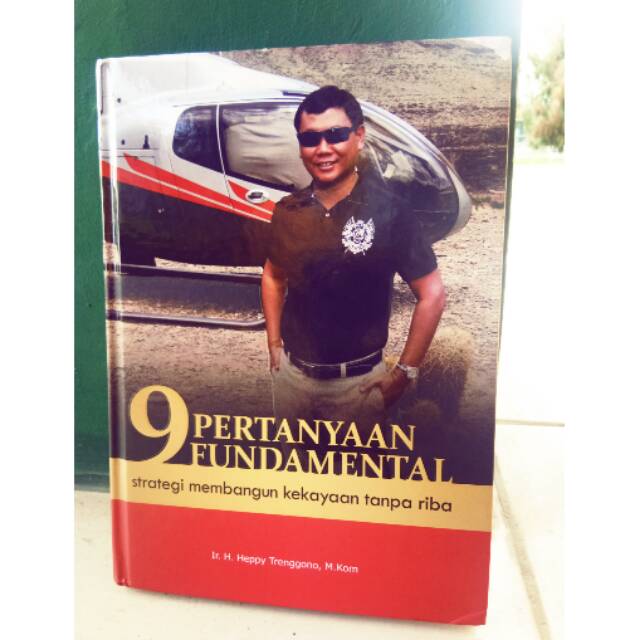 Buku motivasi " 9 Pertanyaan Fundamental Strategi Membangun Kekayaan Tanpa Riba" harga murah