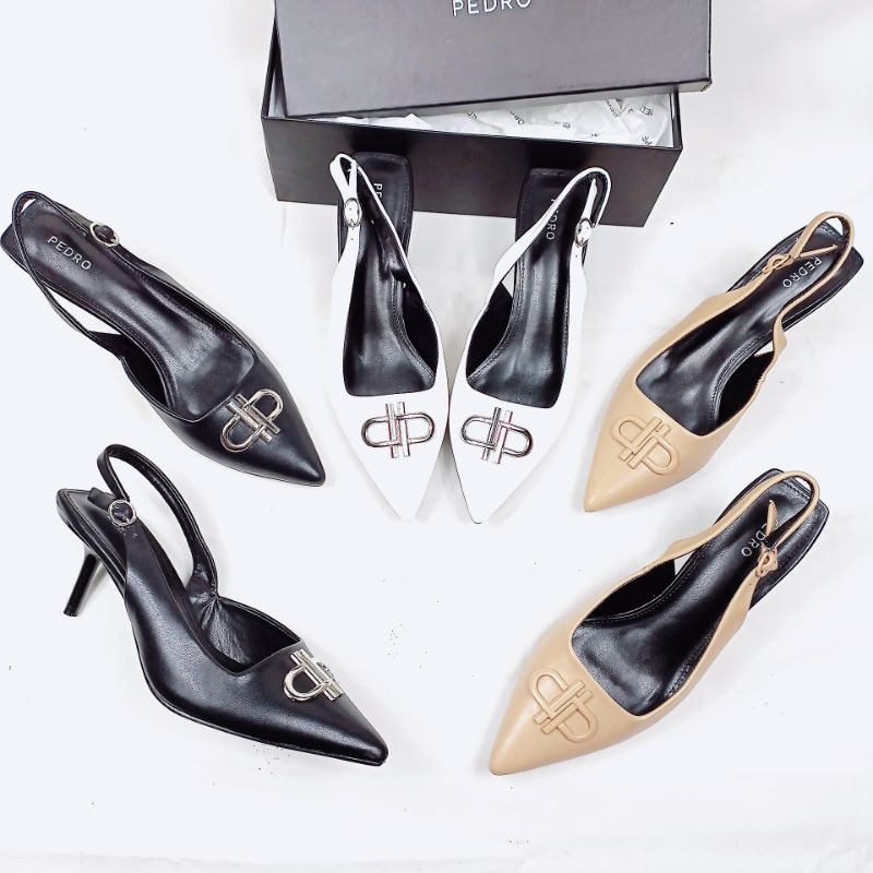 PDR Slingback Kitten Heels 083