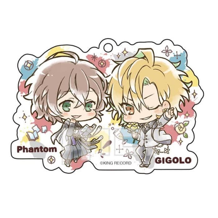 Hypnosis Mic - Have Fun Acrylic Keychain (Gentaro & Hifumi)