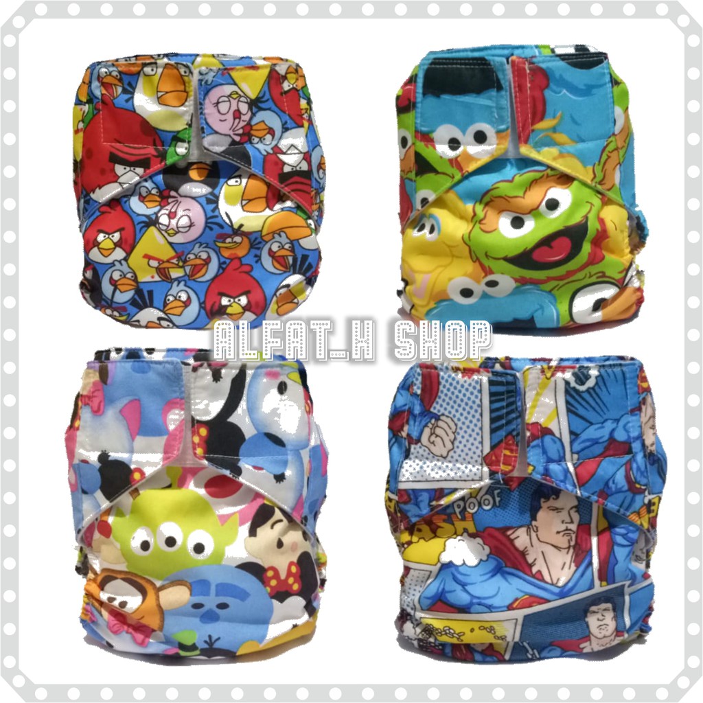 Clodi Popok Bayi Bisa Cuci Ulang Perekat