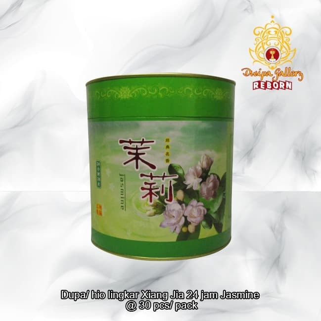 Dupa/Hio Lingkar Wangi Harum Xiang Jia 24 Jam Jasmine @30 Pcs/Pack