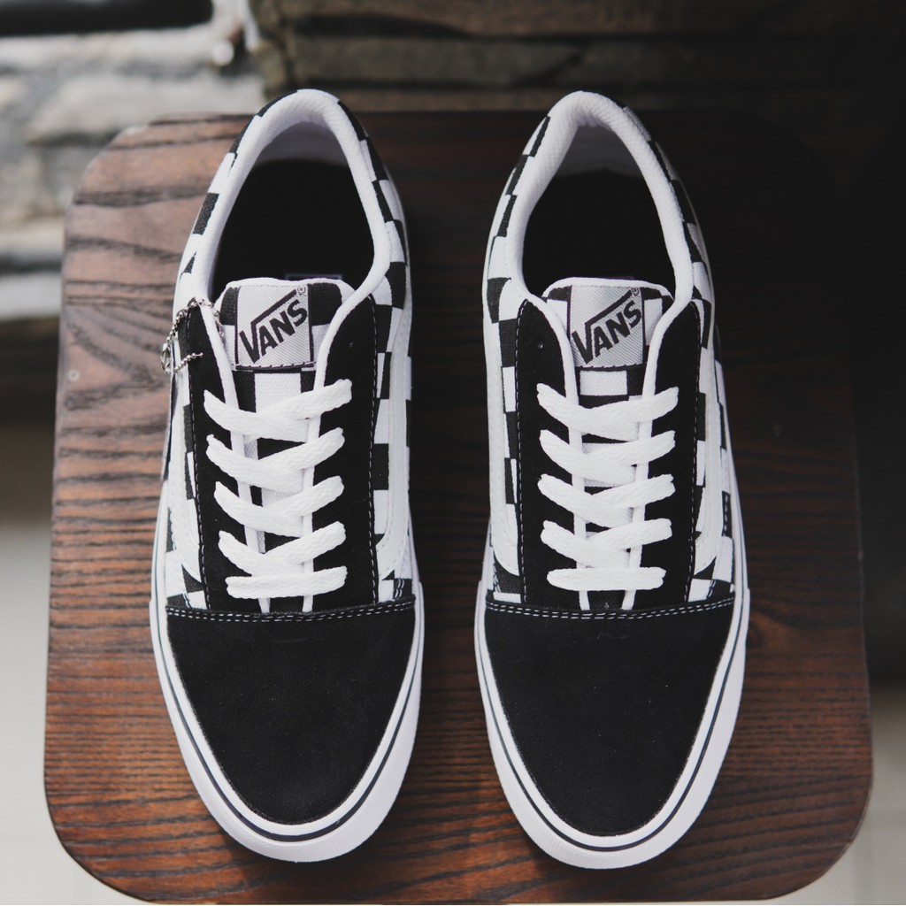 SEPATU PRIA VANS OLDSKOOL MOTIF CATUR TERLARIS