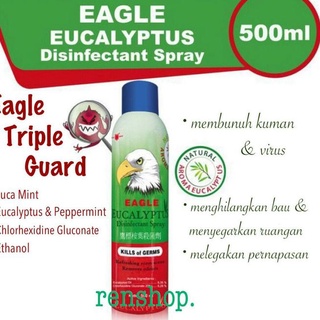 EAGLE EUCALYPTUS DISINFECTAN SPRAY 500 ML | Shopee Indonesia