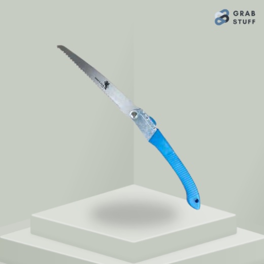 Waist Saw Gergaji Lipat Portabel / Gergaji Kayu Serbaguna Gergaji Kayu Mini Lipat Camping Berkebun Lipat Gergaji Kayu Lipat Otomatis Stainless Steel / Gergaji Lipat Kayu Dahan Pohon Gergaji LIpat Mini Portable Gergaji Lipat Portable Multifungs