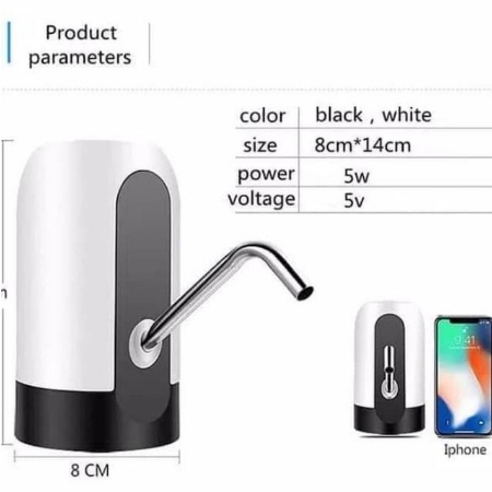 POMPA Galon Air Minum Elektrik Dispenser OTOMATIS Bisa Dicas Usb