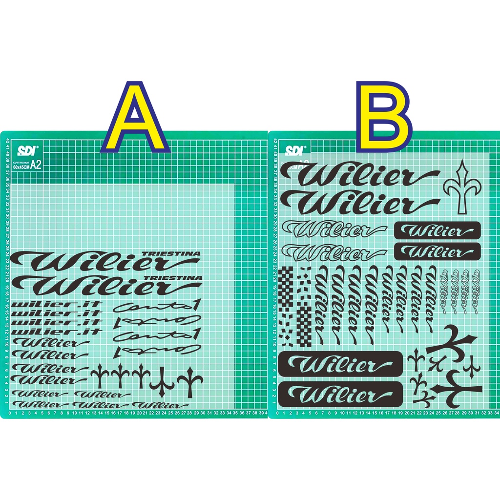 cutting stiker sepeda sticker wilier