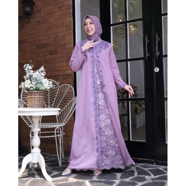 gamis bordir payet#kebaya brokat21#
