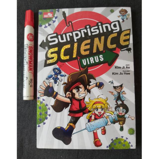 

Buku komik surprising science Virus