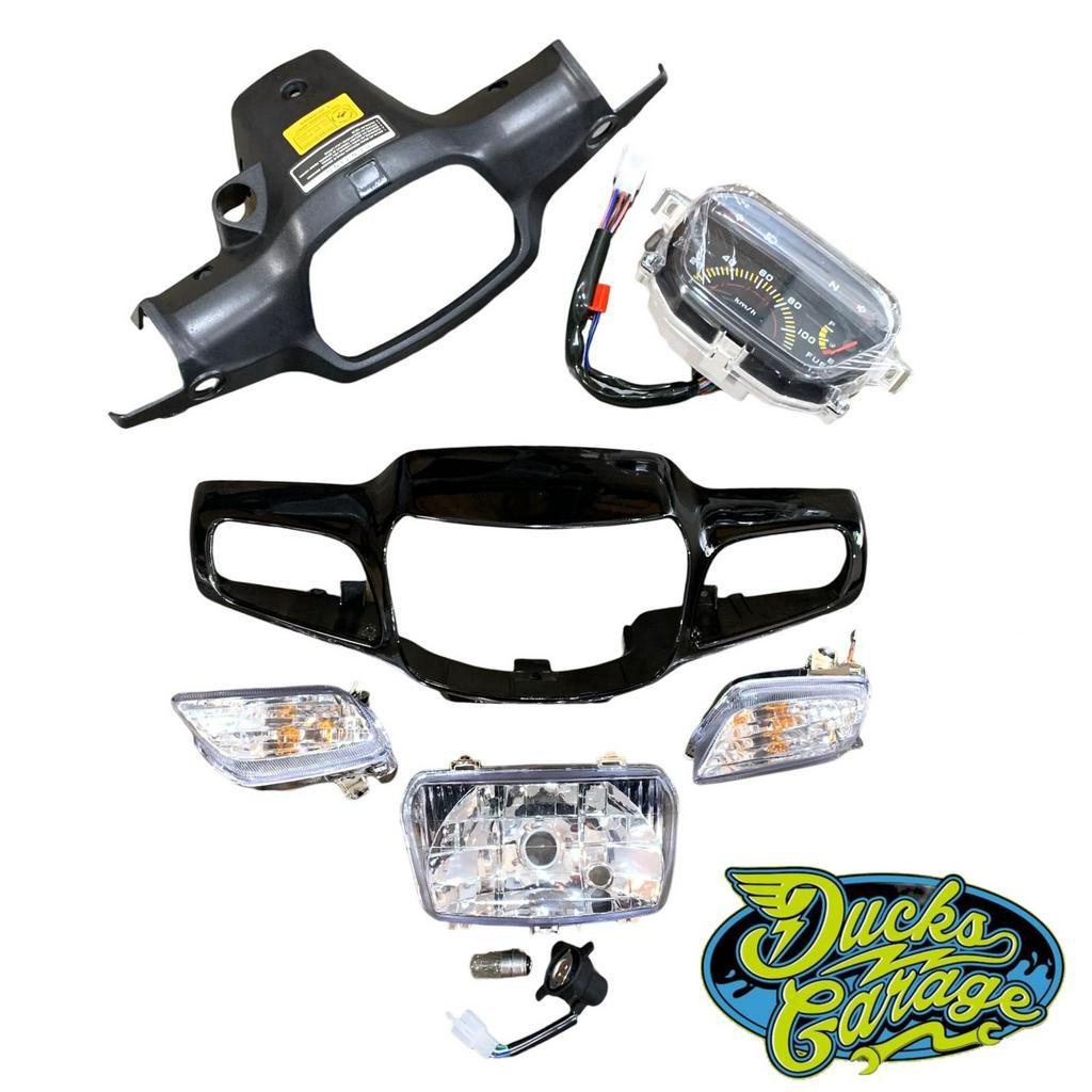 Paket Batok Depan Belakang Set Lampu Reflektor Speedometer Sein Depan Honda Astrea Legenda 2