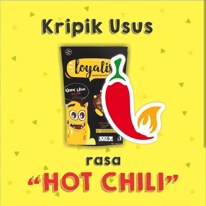 

Loyalis Snack Official. Keripik Usus 7 Rasa