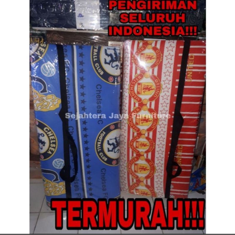 PROMO Kasur Lipat Dakron Murah / Kasur Lantai (FREE TAS)