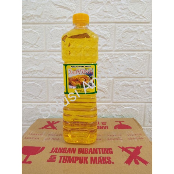 Minyak Goreng Merek Lovina 1 Liter Botol