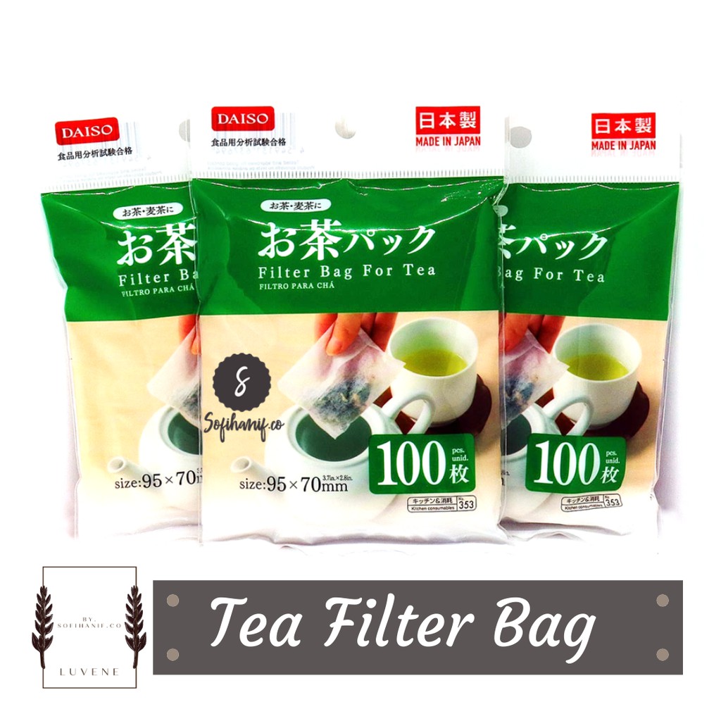 Jual Daiso Kertas Saring Teh Tea Filter Bag Saringan Teh Indonesia