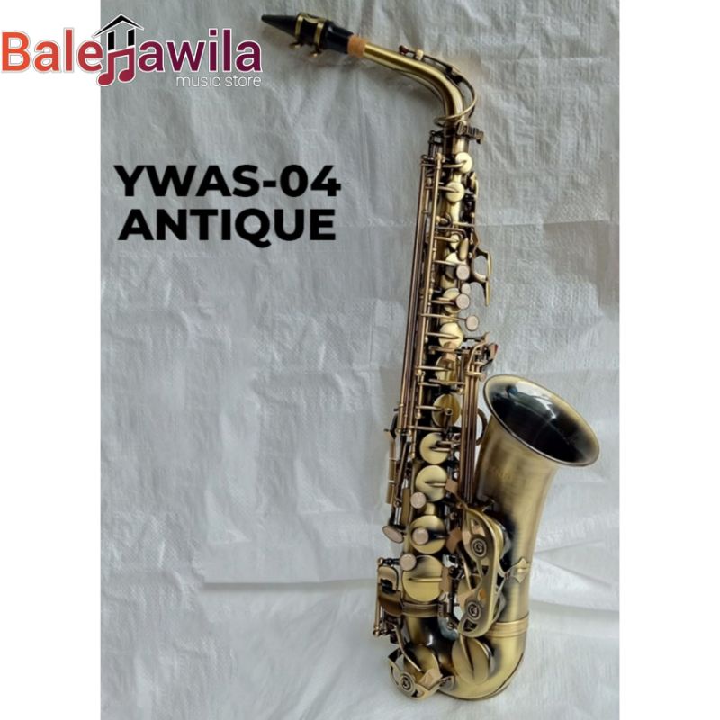 Alto Saxophone Alto Sax ANTONIO YWAS 04 Antique Lengkap Hardcase