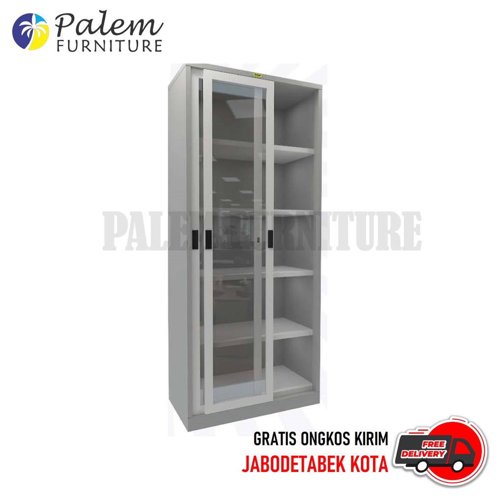 FREE ONGKIR - CUPBOARD BESI || LEMARI ARSIP || LEMARI BUKU SERBAGUNA CBLTN TOP JABODETABEK KOTA