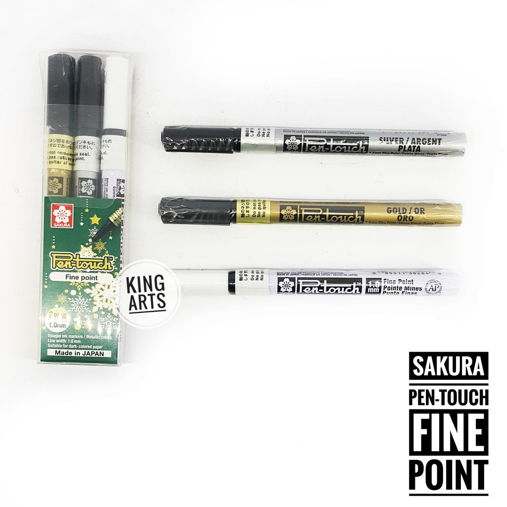 

Sakura Pen-Touch Fine Point Set 3