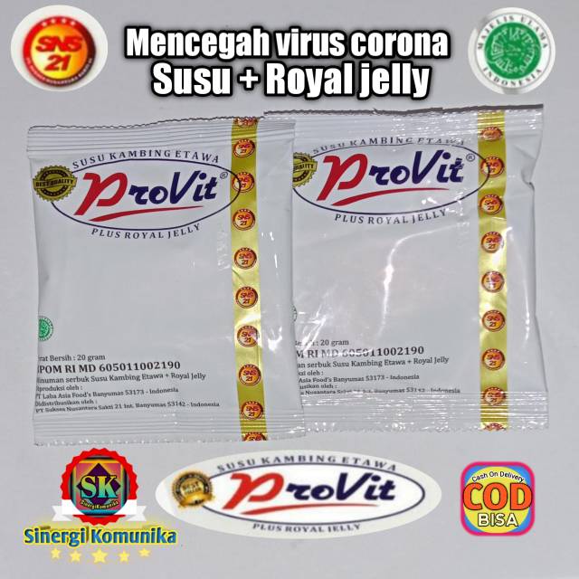 

SUSU PROVIT 1SACHET/PRODUK ORIGINAL/KAMBING ETAWA