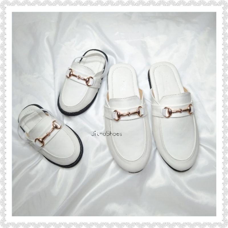 Jitha Shoes - Couple Shoes - Mules Sandal Mom & Kids / sepatu ibu anak