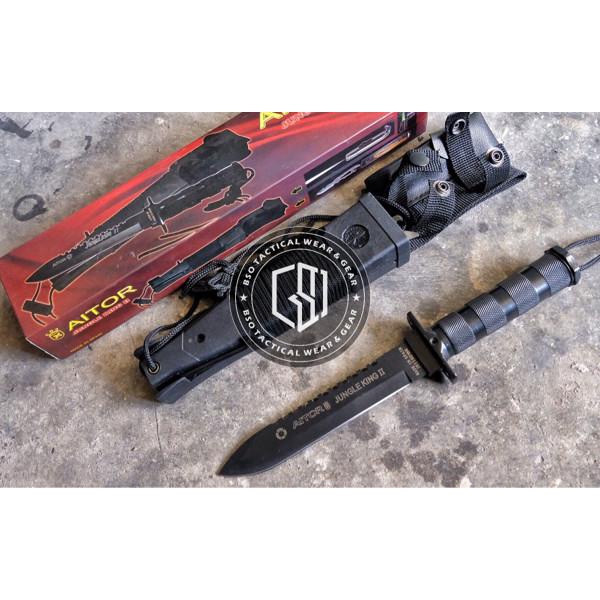 Kit | Pisau Tactical Outdoor Aitor Jungle King 2 Military Survival Knife Super Murah