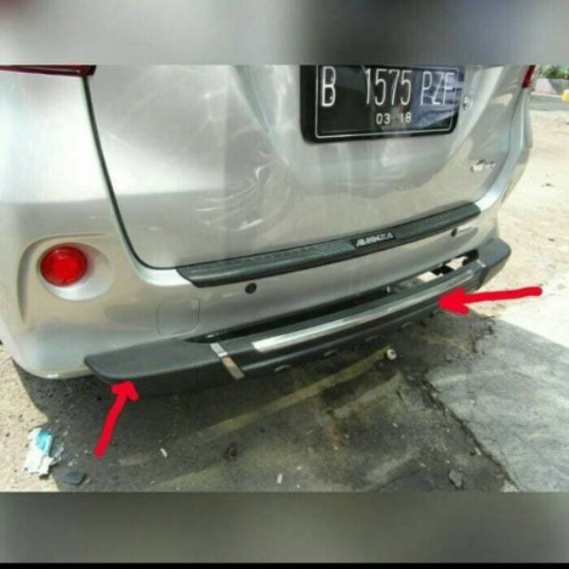 Rear bumper/ pengaman belakang all new Avanza Xenia