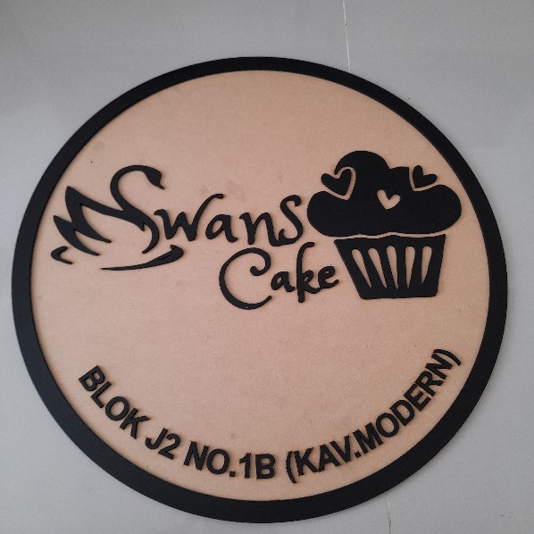 Leter Sign Neon Box Plang Toko Kayu