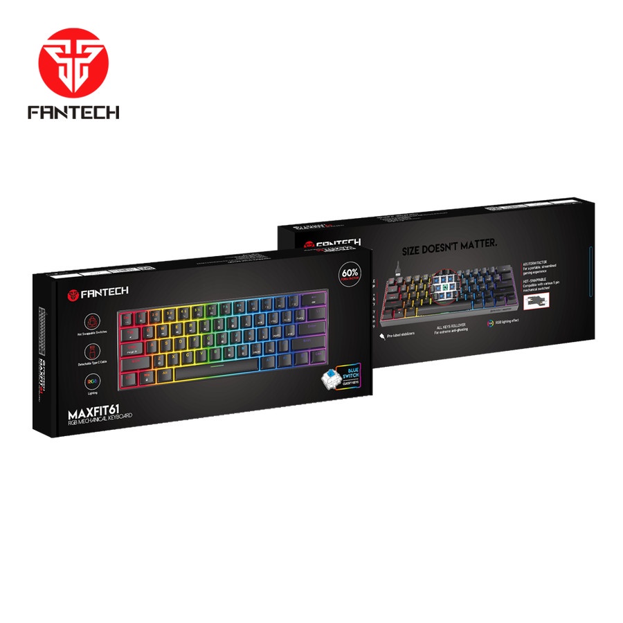 Fantech MK857 MAXFIT6 TKL 60% Mechanical Gaming keyboard