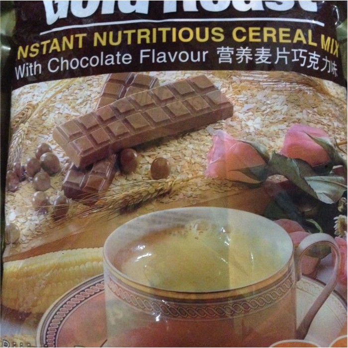 

Cereal Gold Roast Chocolate Flavour Sereal Instant Mix Rasa Cokelat