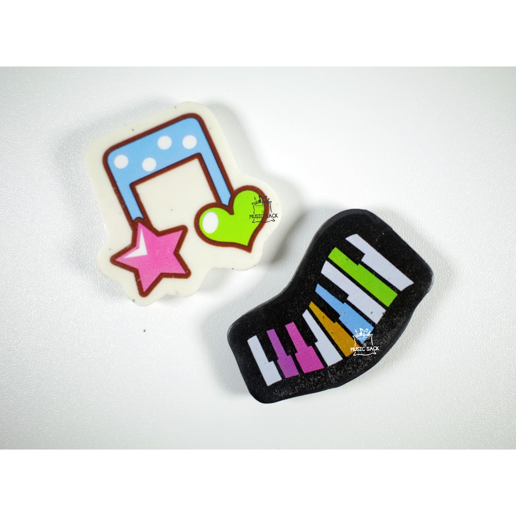 

penghapus pensil unik/ musik eraser murah