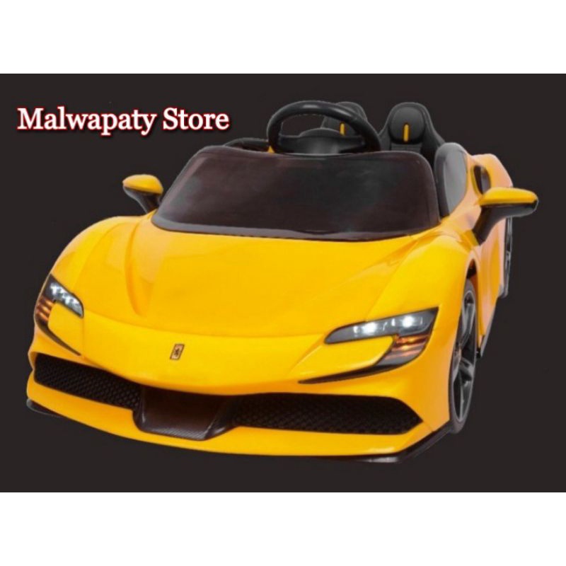 MAINAN ANAK MOBIL AKI FERRARI VARSA LIGHT