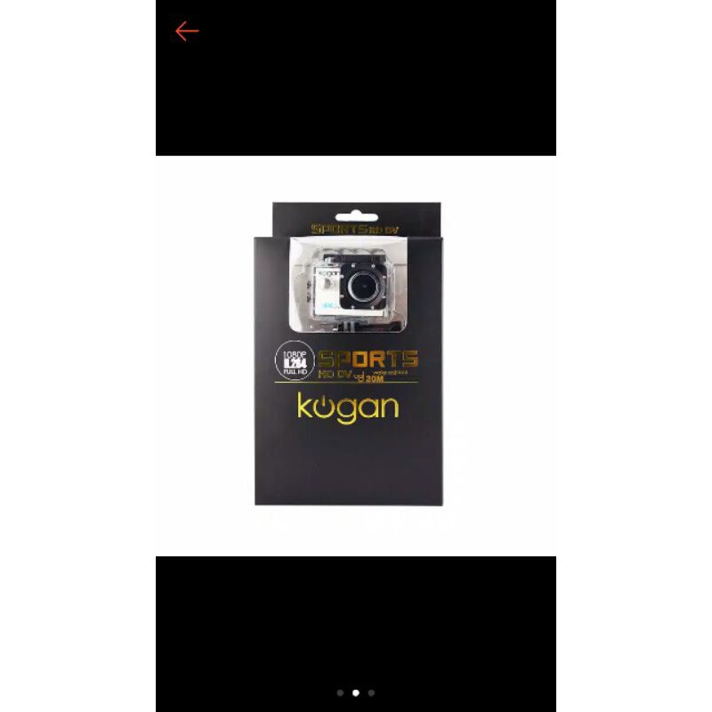 KOGAN ACTION CAM KAMERA SPORTS CAMERA ULTRA HD 4K GOPRO FULL AKSESORIS