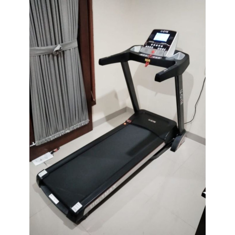 Free ongkir Alat Fitness Treadmill Elektrik U-gym 1 Max