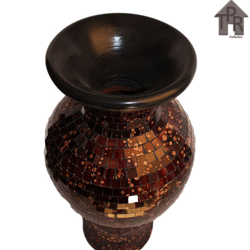 Vas Mosaik Deco | Guci Beling Besar SXY T100