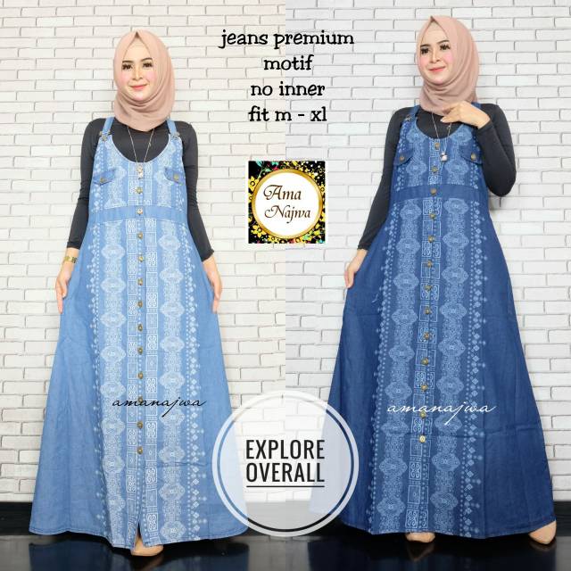 Overall Jeans Explore by Ama Najwa