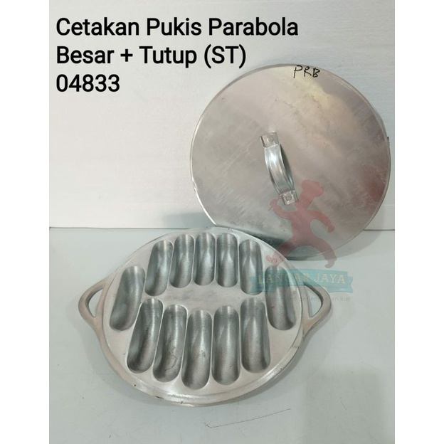 Cetakan Pukis Parabola Besar + Tutup (04833)