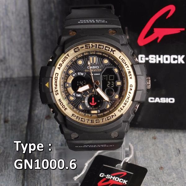 BEST SELLER G SHOCK Black List Gold Casio GN1000 Jam tangan & Arloji pria  D-19
