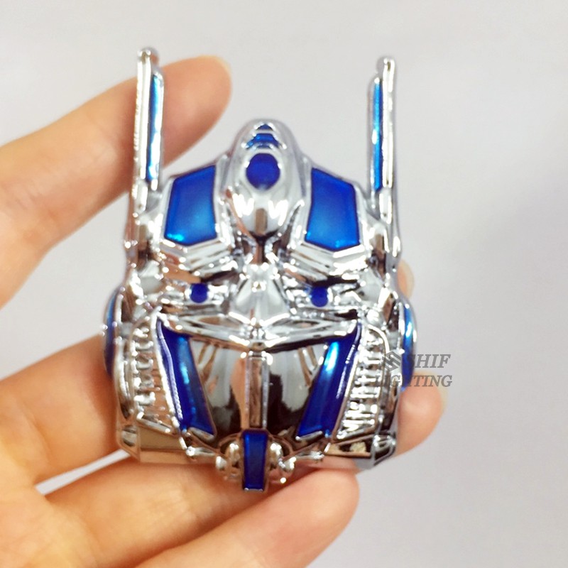 1pc Emblem Transformer 3D Bahan Metal Untuk Mobil / Truk