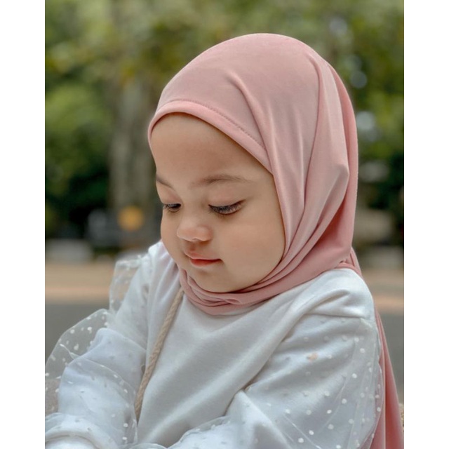 Hijab Anak Pashmina 0-6 Tahun / Jilbab nyaman murah adem kerudung kualitas PREMIUM