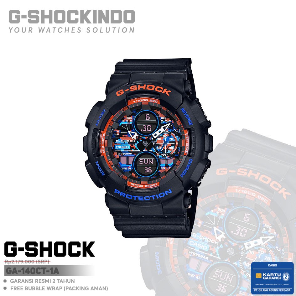 Casio G-Shock GA-140CT-1A / GA-140CT-1ADR Original