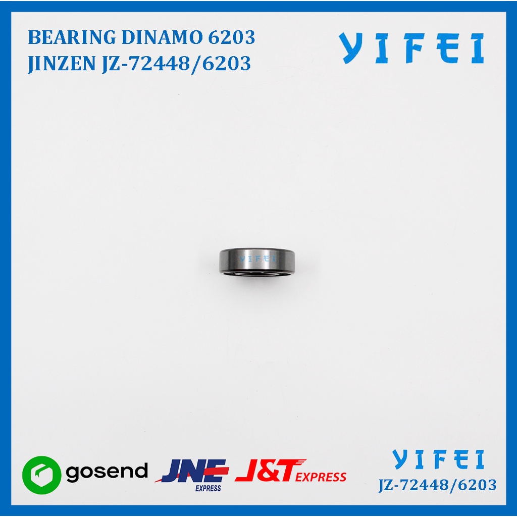 BEARING DINAMO JAHIT 6203 CLUTCH MOTOR YIFEI-72448/6203