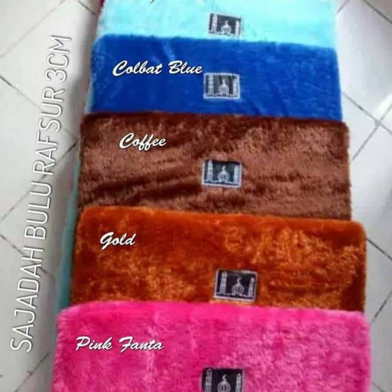 SAJADAH BULU RAFSUR EMPUK, SAJADAH BUSA EMPUK