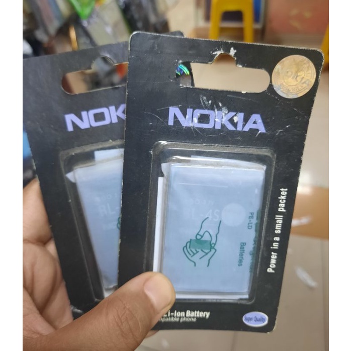 Baterai Nokia BL4S BL 4S 2680 Slide 3600 3710 Fold 7020 X3-02 OEM 99%