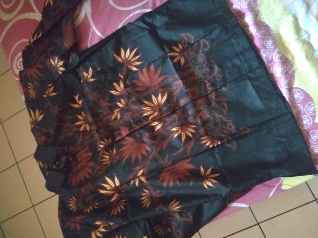 New Arrival Distro Batik Pria Bordir Sogan Hrb026 Batikaf Notoarto Batik Ipnu-ippnu Hem Pria Bel