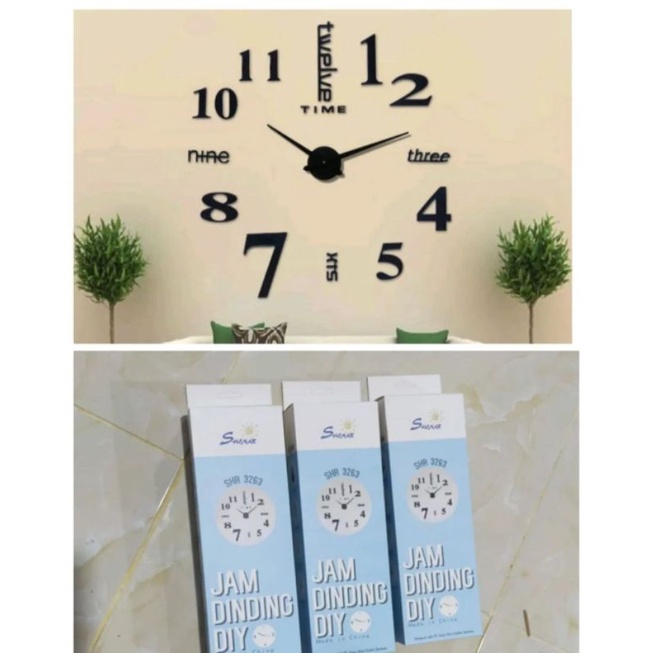 jam dinding jumbo jam dinding vintage