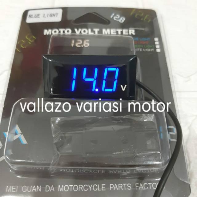 VOLT METER RIZOMA _VOLT METER AKI_PENGUKUR DAYA AKI_VOLT METER 12 VOLT