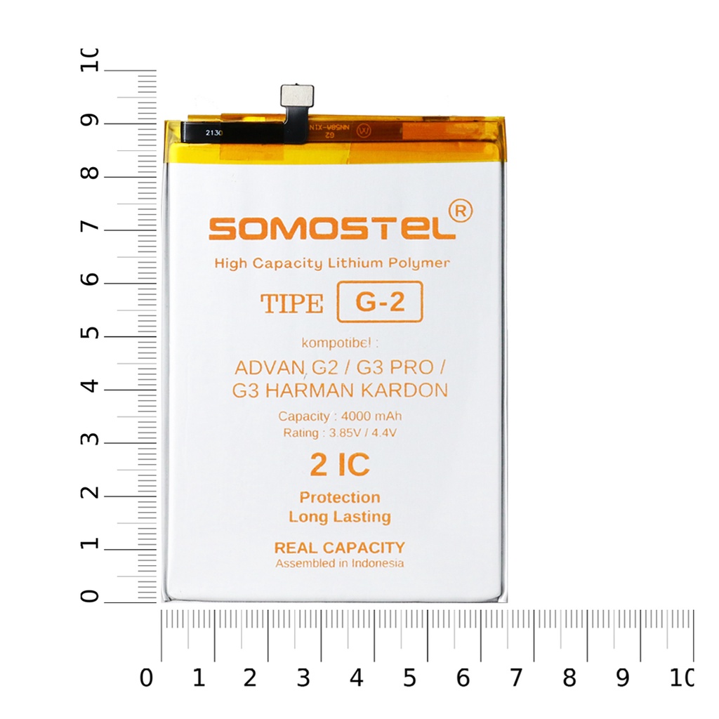 Somostel - Advan G2 / G3 Pro (2020) / G3 Harman Cardon (6001) Batre Batrai Baterai