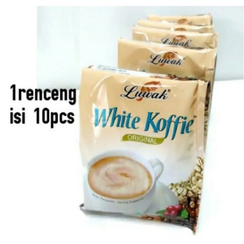 

white koffie luwak kopi luwak original 10sachet x 20gr