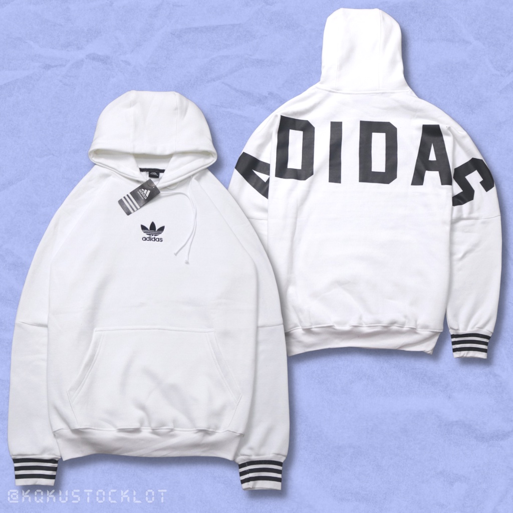 HOODIE ADIDAS BIG LOGO FULLTAG MIRROR HIGH QUALITY | JAKET SWEATER HOODIE ADIDAS FULLTAG