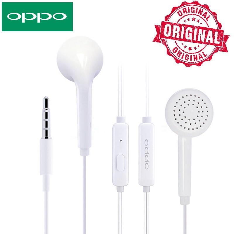 Handsfree OPPO Original - Earphone - Headset Audio All Type Headphone