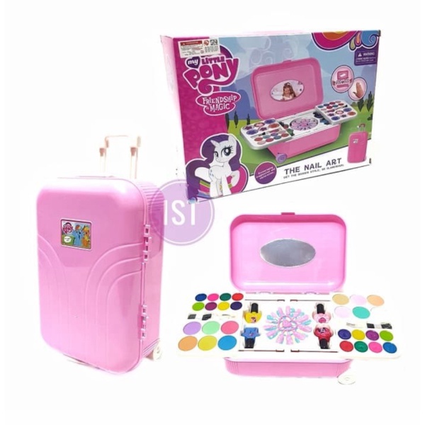 

Mainan Alat Make Up anak LITTLE PONY The Nail Art Koper No.901-615 Diskon