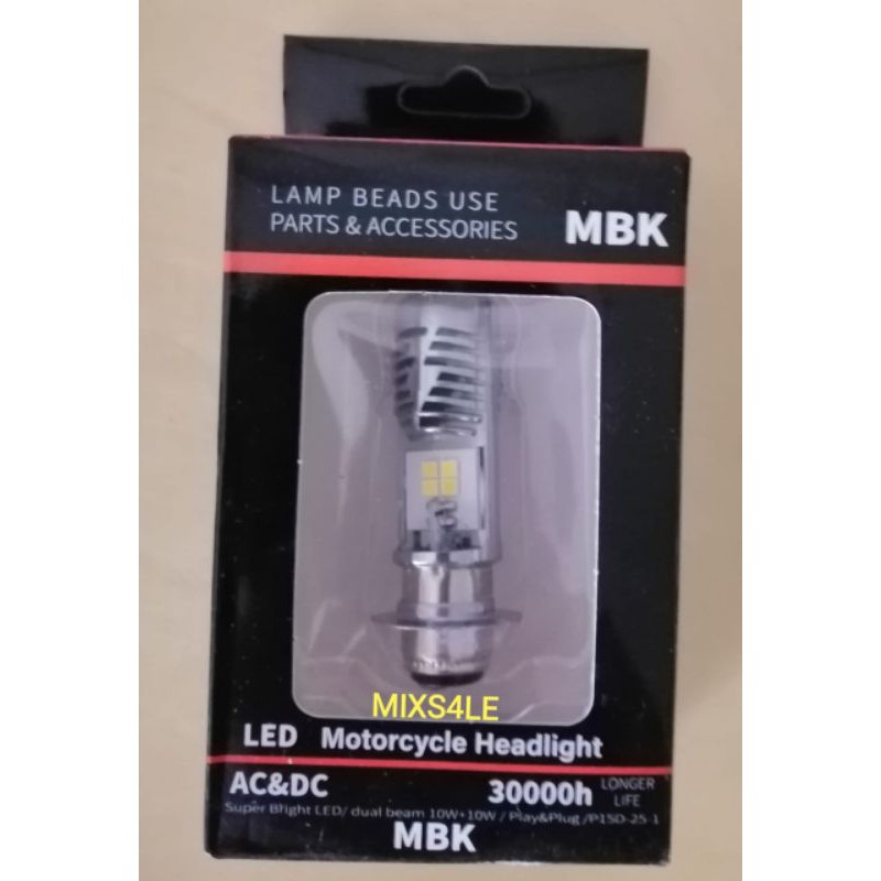 Lampu LED 8 Mata AC DC MBK